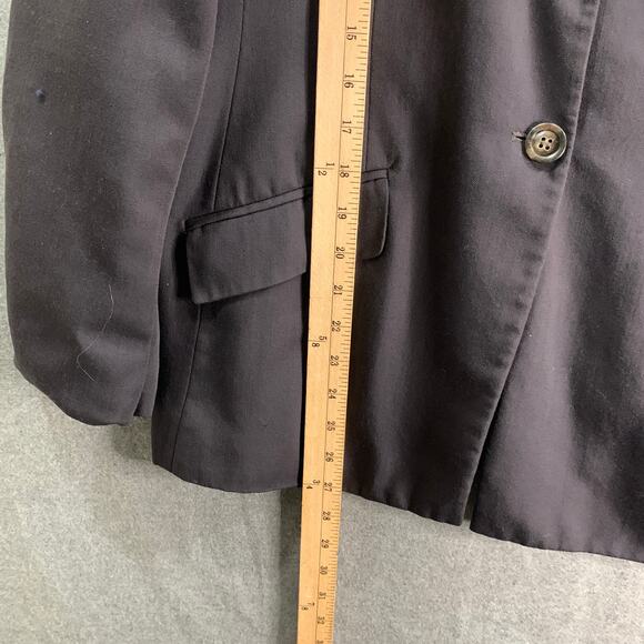 Jones New York Suits Womens Size 14 Black Formal Top Blazer - Picture 7 of 8